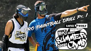 Pro Paintball Drills Part 1: 2 vs 2 Communication & Teamwork | Lone Wolf Paintball