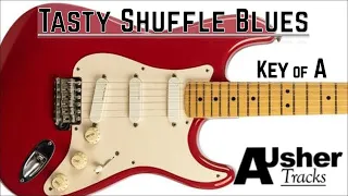 Tasty Shuffle 12 Bar Blues A | Guitar Backing Track