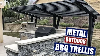 Metal Outdoor BBQ Trellis | JIMBO'S GARAGE