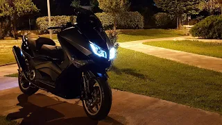 Tmax 530 Iron Max Akrapovic Malossi Walk Around