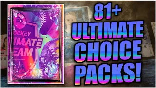 *81+ ULTIMATE CHOICE PACKS!* NHL 23 Pack Opening