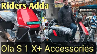 Ola S1X+ Ki Best Quality Accessories | #ridersadda #olas1x