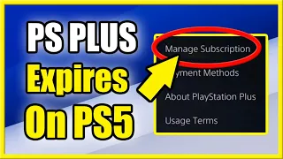 How to Check PS Plus Expiration on PS5 (Membership Expires Tutorial)