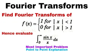 2. Fourier Transforms | Complete Concept and Problem#1 | Most Important Problem