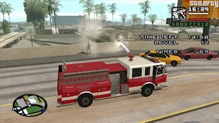 como chamar a ambulância e o bombeiro no gta san andreas android (igual de ps)