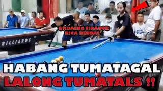 BABAENG TIRADOR NG DAVAO RICA RENDAL🎱 GUMAGALING NA ANG TIRA | PALALIM NG PALALIM NAMAN ANG PARTIDA