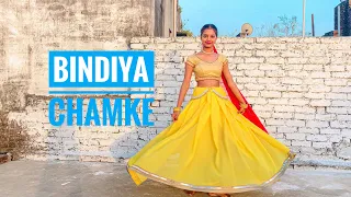 Bindiya Chamke Choodi Khanke Dance Cover || Nisha Prajapati || Alka Yagnik , Sonu nigam ||