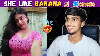 She Like BANANA 🍌💦 on Omegle | SELFMADE VANSH #omegle #omeglefunny #trending