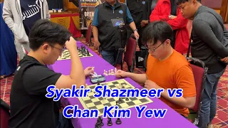 SYAKIR SHAZMEER (1968) VS CHAN KIM YEW (2225) | BOARD 3 | ROUND 4 | OPEN | PUTRAJAYA OPEN 2024