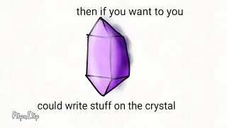 How I shade crystals