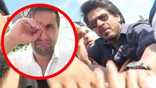 Fan CRIES After Shahrukh Khan Insults & Pushes Him In Public