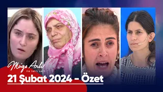 Günün Özeti - Müge Anlı ile Tatlı Sert 21 Şubat 2024