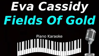 Eva Cassidy - Fields Of Gold (Piano Karaoke)