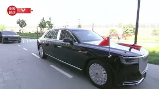 独家视频丨习近平抵达饯行活动现场 匈牙利总理欧尔班夫妇迎接