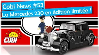 COBI NEWS 2021 #53 : La Mercedes 230 en édition limitée ! (Compatible Lego WW2)