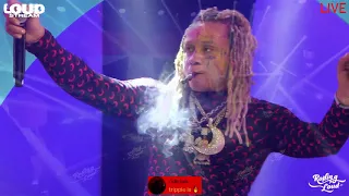 Trippie Redd perform "Weeeeee" at Halloween Rolling Loud 2020