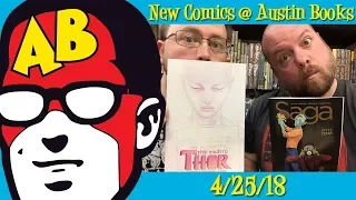 New Comics @ Austin Books 4/25/18