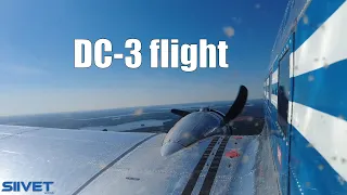 DC-3 Flight From Inside - OH-LCH