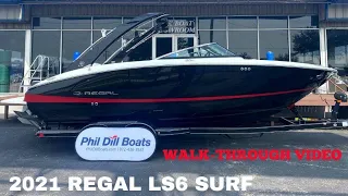 2021 Regal LS6 Surf - Walkthrough
