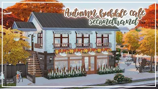 •Осеннее бабл кафе+Секонд хенд│Строительство│SpeedBuild│NOСеконд CC│The Sims 4│TS4•