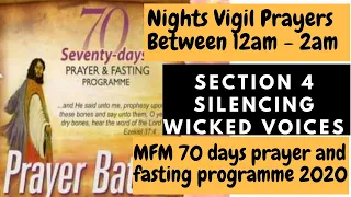 Night Vigil Prayers For Section 4 (Days 31-40) MFM 70 Days Prayer and Fasting Programme 2020 Edition