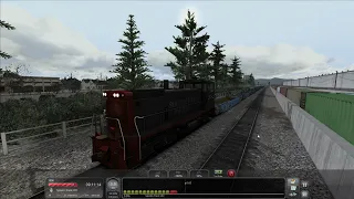 SP Sparks Switcher - Donner Pass - EMD SW1500 Southern Pacific - Train Simulator Classic