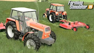 Koszenie trawy na łące - Farming Simulator 19 | #5