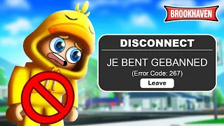 Brookhaven Spelen Tot Ik GEBANNED Wordt! (Roblox)