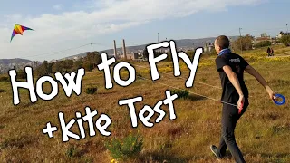 Flying Tips for Beginners + Freestyle Tricks + Video Review of the HQ-Trigger Stunt kite