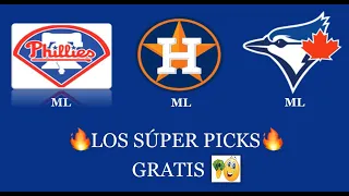 LOS PICKS GANADORES HOY-01-06-24 PRONOSTICOS DE  MLB