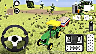 Indian Tractor Simulator 🚜💥|| Indian Tractor Driving in Village 🚜|| Gameplay 518 || Driving Gameplay