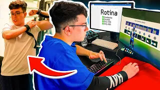 UM DIA NA VIDA DO BLACKOUTZ! (Academia, Tarefas, Fortnite)