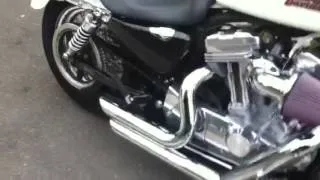 Vance & Hines Short Shots w quiet baffles