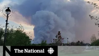 On the front line in the fight against Alberta's out-of-control wildfire