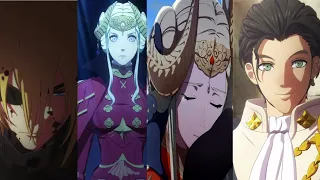 Fire Emblem: Three Houses - All Reunion at Dawn Cutscenes with Dimitri, Edelgard, and Claude!