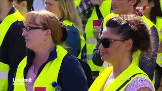 22.08.19  Warnstreik beim WDR, WDR Köln