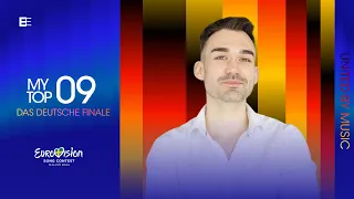 🇩🇪 Das Deutsche Finale 2024 | My Top 9 | Eurovision 2024