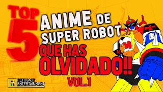 Top 5 Animes de Super Robots que has olvidado vol.1