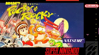 Pocky & Rocky de SNES