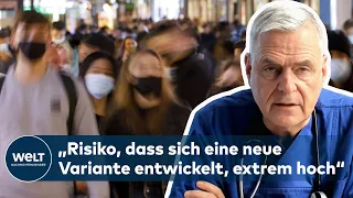 DURCHSEUCHUNG: "Wissen nichts über Langzeitverlauf von Omikron" | WELT Interview