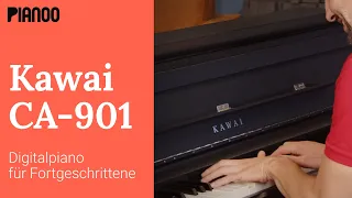 Kawai CA-901 - digital piano with wooden keys and acoustic transducer soundboard