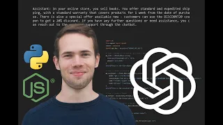 Build your CUSTOMER SUPPORT CHATBOT🤓 with OpenAI Assistants API v1: Python & Node.js — OpenAI #4