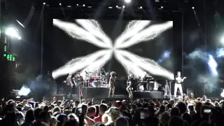 Duran Duran covering White Lines at Life is Beautiful 2015 in Las Vegas