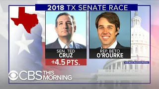 Ted Cruz and Beto O'Rourke face off in tight Texas race