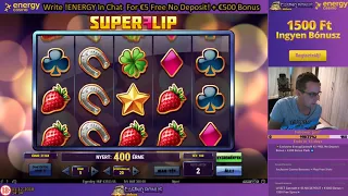 🎰SuperFlip ⏩Play'n Go Casino Slots🎰 45 Free Spins + Big WIN💲