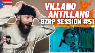 TeddyGrey Reacts to 🇦🇷🇵🇷 VILLANO ANTILLANO || BZRP Music Sessions #51 | UK 🇬🇧 REACTION!
