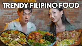 Introducing Trendy Filipino Food to KPOP Star Eric Nam! 🇵🇭😋