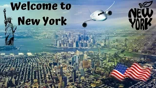 🇺🇸Нью-Йорк Приземление в аэропорту / JFK Airport New York landing