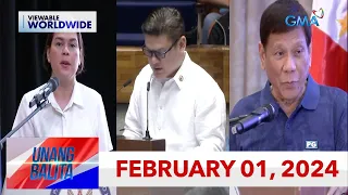 Unang Balita sa Unang Hirit: February 1, 2024 [HD]