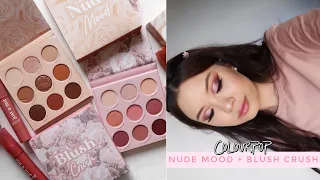 COLOURPOP BLUSH CRUSH + NUDE MOOD ⋆ 3 Looks, Review + Comparisons!